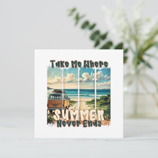 Take Me Where Summer Never Ends -レトロビーチVibes (スタンド正面)