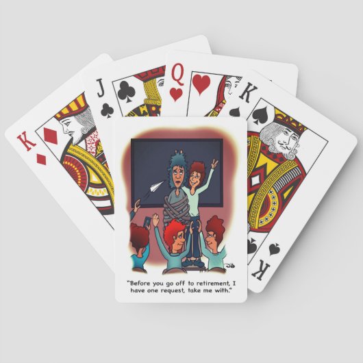 Take Me With Retirement トランプ (裏面)