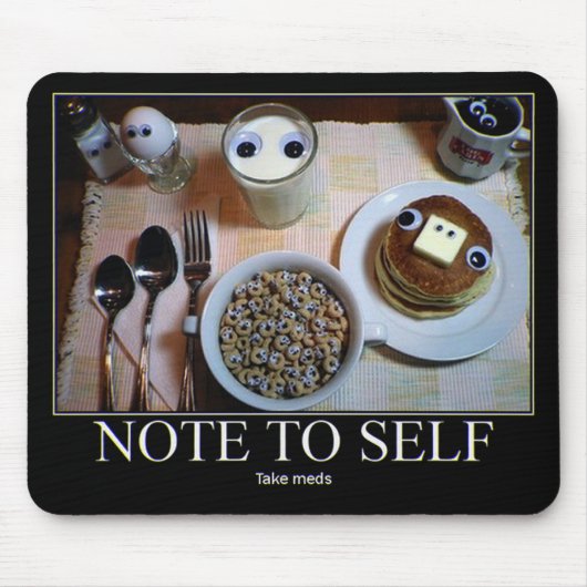 Take Meds! mousepad マウスパッド (正面)