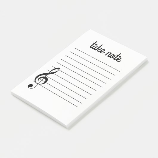Take NoteミュージカルのPost-It Notes ポストイット (アングル)