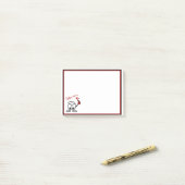 Take Noteミュージック先生おもしろいステックマン投稿It 3x4 ポストイット (デスク上)