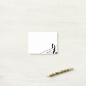 Take Note Trebleクレフ、 音符記号Post-It Notes ポストイット (デスク上)