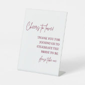 Take One Favorites Sign – 愛する応援! 台座サイン (正面)