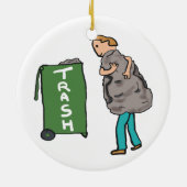 Take Out The Trash セラミックオーナメント (裏面)