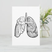 「Take the Air」 - 5 x 7カードプリント サンキューカード (スタンド正面)