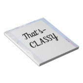 Take the best notes with this classy notebook ノートパッド (アングル)