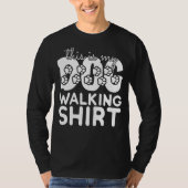 take the dog for a walk tシャツ (正面)