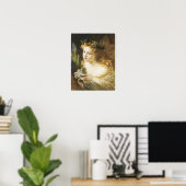 Take the Fair face of Woman, Fairy Painting, 1869 ポスター (ホームオフィス)