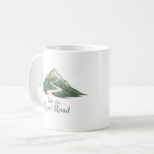 Take the Quiet Road Inspirational Mug コーヒーマグカップ (正面左)