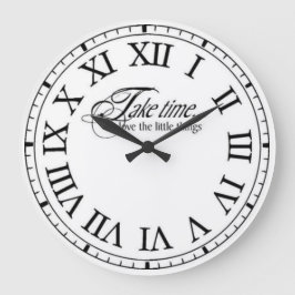 Take Timeクラシックレトロ ラージ壁時計