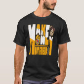 Take Time Not Friends OG Yellow Toe 1s Matching Tシャツ (正面)