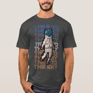 Take to the Skies Astronauts Eploration Tシャツ
