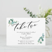 Take Two ユカリプタス延期結婚発表 招待状 (スタンド正面)