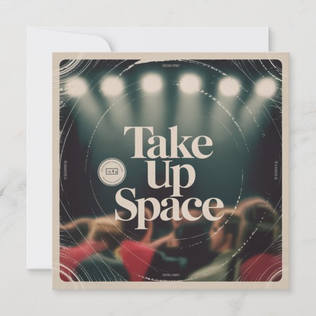 Take Up Space (正面)