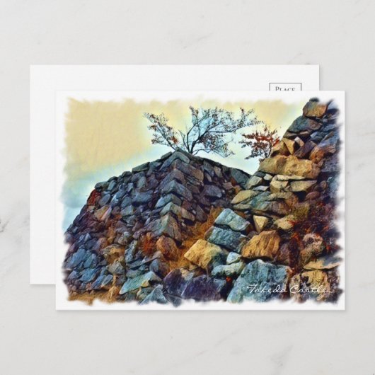 Takeda Castle ポストカード (正面/裏面)