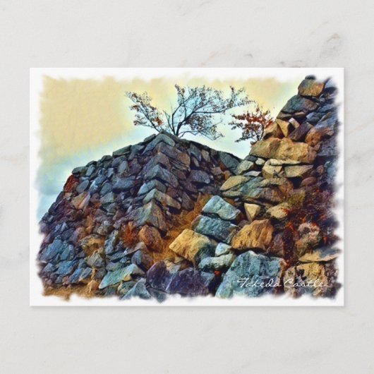 Takeda Castle ポストカード (正面)