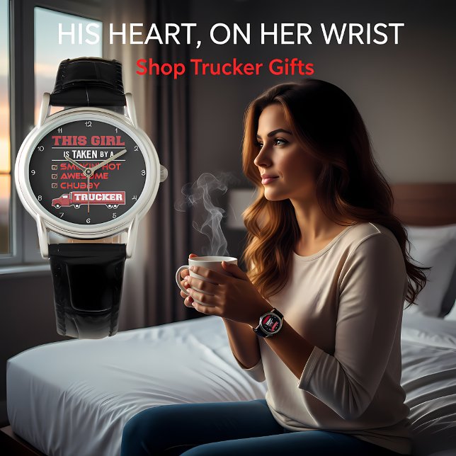 Taken By A Hot Trucker 腕時計 (クリエイターアップロード済み)