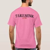 TAKENINKショルダー Tシャツ (裏面)