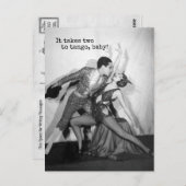 Takes Two to Tangoヴィンテージ・ダンサー ポストカード (正面/裏面)