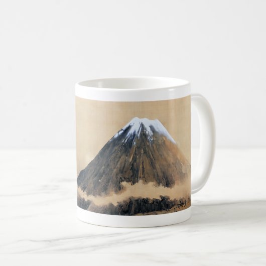 Takeuchi Seiho , “ Fuji ” コーヒーマグカップ (正面右)