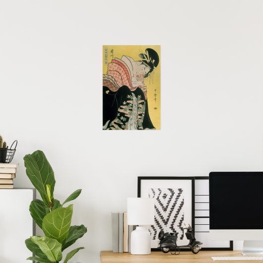 Takigawa from the Tea-House, Ogi ポスター (ホームオフィス)