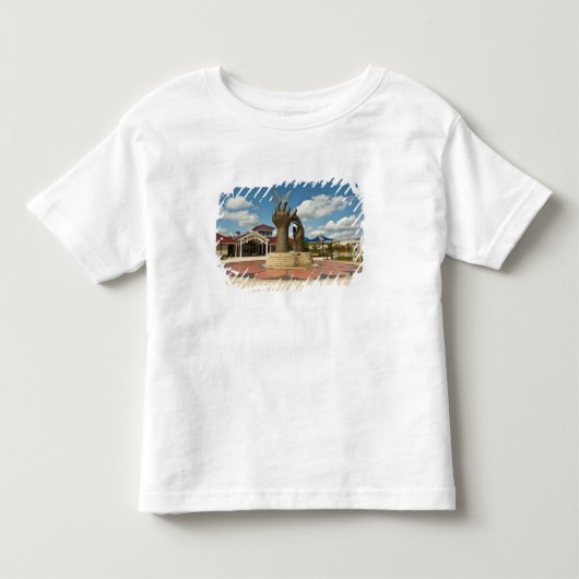 Taking Flight 彫刻 トドラーTシャツ (正面)