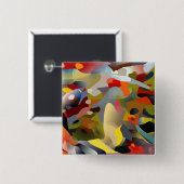 'taking liverties' - 2"正方形ボタン 缶バッジ (正面&裏面)