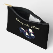 Taking Me Placeパウチバッグ アクセサリーポーチ (見開き)