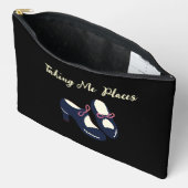 Taking Me Placeパウチバッグ アクセサリーポーチ (見開き)