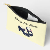 Taking Me Placeパウチバッグ アクセサリーポーチ (見開き)