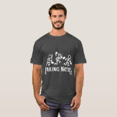 taking notes funny music teacher musician music gu tシャツ (正面フル)