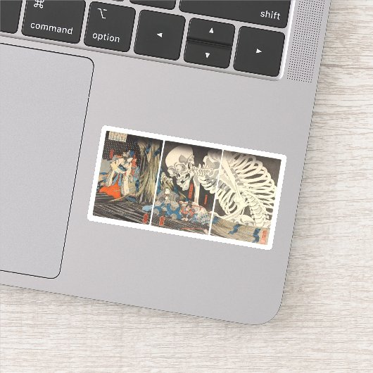 Takiyasha魔法使いおよび骨組幽霊 シール (詳細)