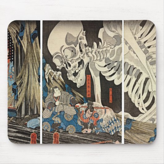 Takiyasha魔法使いおよび骨組幽霊 マウスパッド (正面)