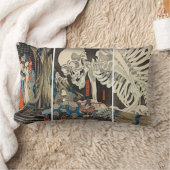 Takiyasha魔法使いおよび骨組幽霊 ランバークッション (ブランケット)