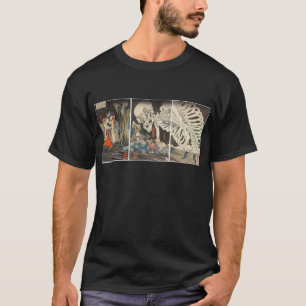 Takiyasha魔法使いおよび骨組幽霊 Tシャツ