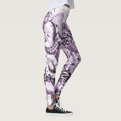 白黒ダイヤモンドパターン レギンス | Zazzle.co.jp