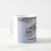 Takodaの犬小屋犬のマグ コーヒーマグカップ (正面左)