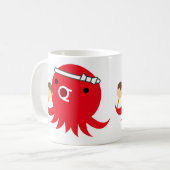 Takoyaki octopus コーヒーマグカップ (正面左)