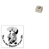 TAKUROMAN「Captain」（船長） ラバースタンプ (押印)