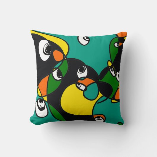 TAKUROMAN「Friends」 クッション (正面)