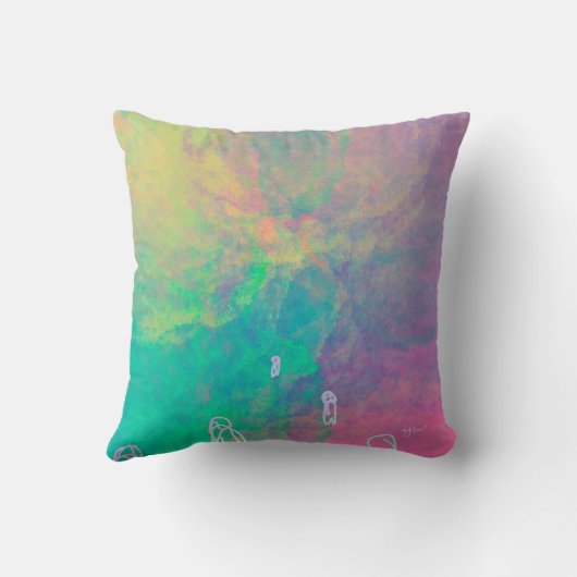 TAKUROMAN「Illusion」 クッション (裏面)