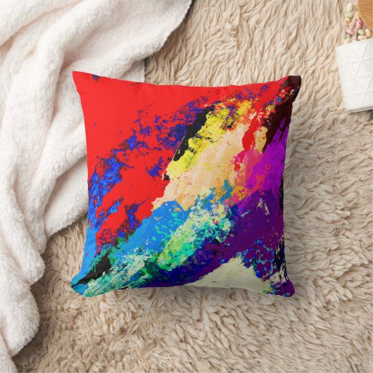 TAKUROMAN「Storm」Red クッション (ブランケット)