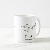 Talペプチド名mag コーヒーマグカップ (正面右)