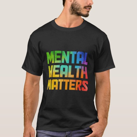 Tal Health Matters Tal Health認識度月 Tシャツ (正面)
