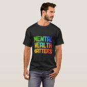 Tal Health Matters Tal Health認識度月 Tシャツ (正面フル)