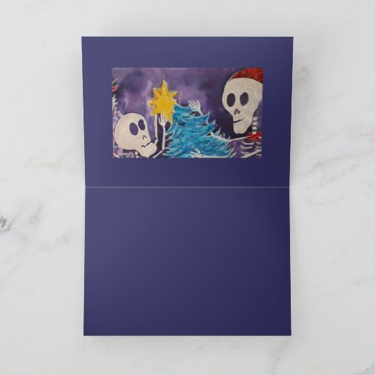 Talacaサンタ シーズンカード (内部)