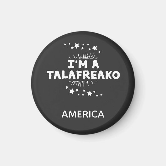 Talafreako quote funny マグネット (正面)
