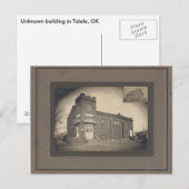 Talalalaの不明な建物、OKはがき ポストカード (正面/裏面)