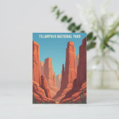 Talampaya National Park Argentina Travel ポストカード (スタンド正面)