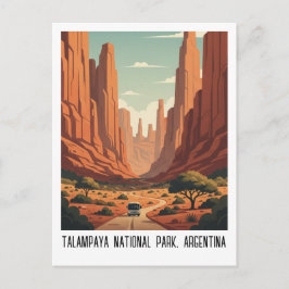 Talampaya National Park Argentina Travel ポストカード